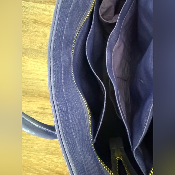 DAGNE DOVER SIGNATURE TOTE CLASSIC - Blue - Picture 5 of 9